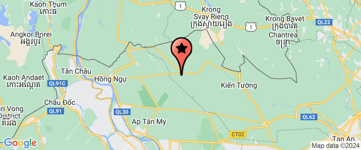 Bản đồ đến Trường Tiểu Học Hưng Điền Huyện Tân Hưng