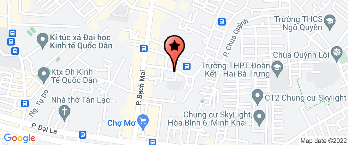Map go to Duc Dat Ha Noi Private Enterprise