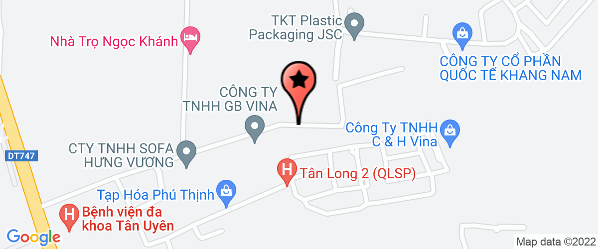 Map go to Nano Thanh Long Technical Company Limited