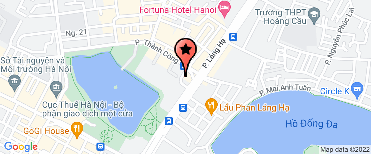 Map go to Le Hoa Trading Service Company Limited