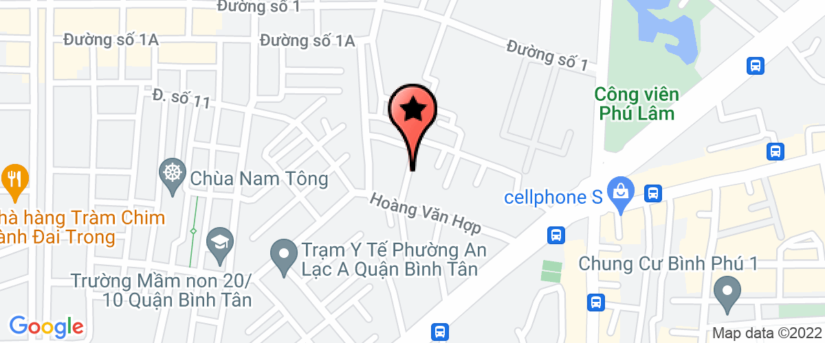 Map go to Tien Gia Company Limited