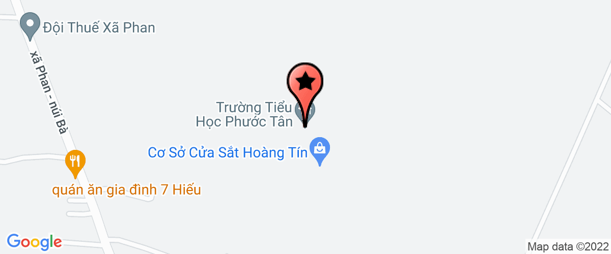 Map go to UBND Xa Phan