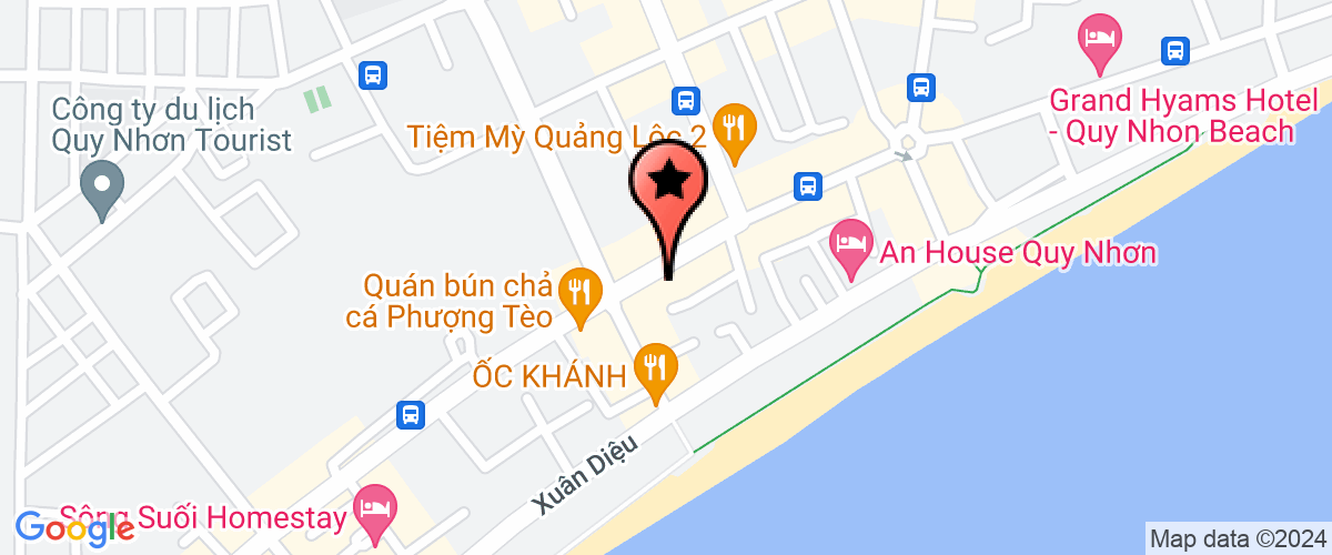 Map go to Ngan Vy Trading Private Enterprise