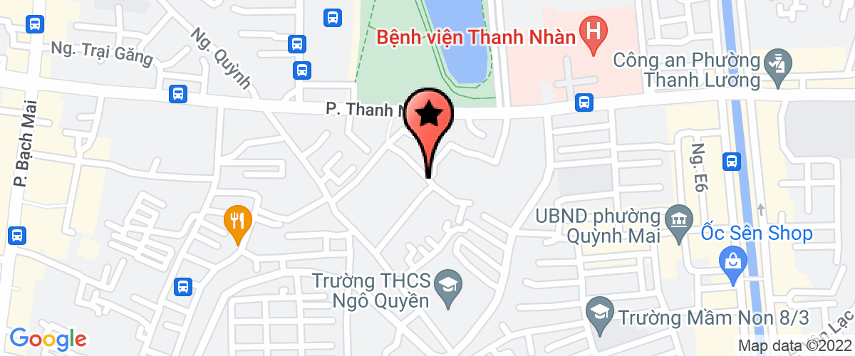 Map go to Ngoc Huy Transport Service and Production Company Limited