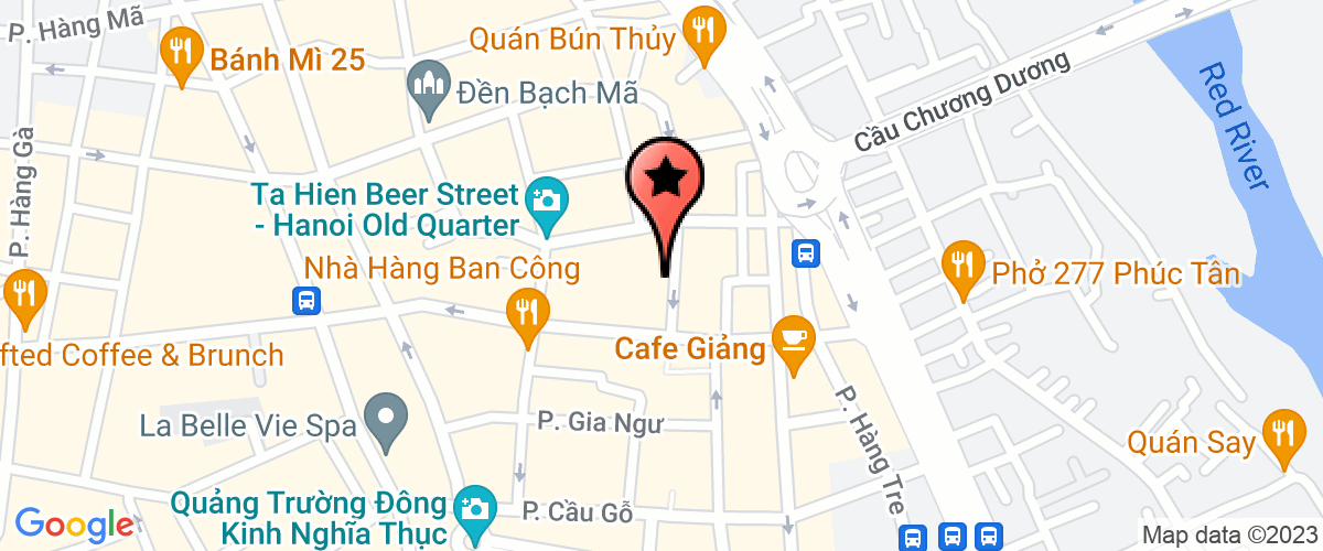 Map go to Tran Gia TMDV Company Limited