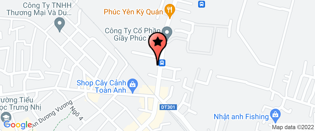 Map go to Huy Trong Urban And Environmental Joint Stock Company