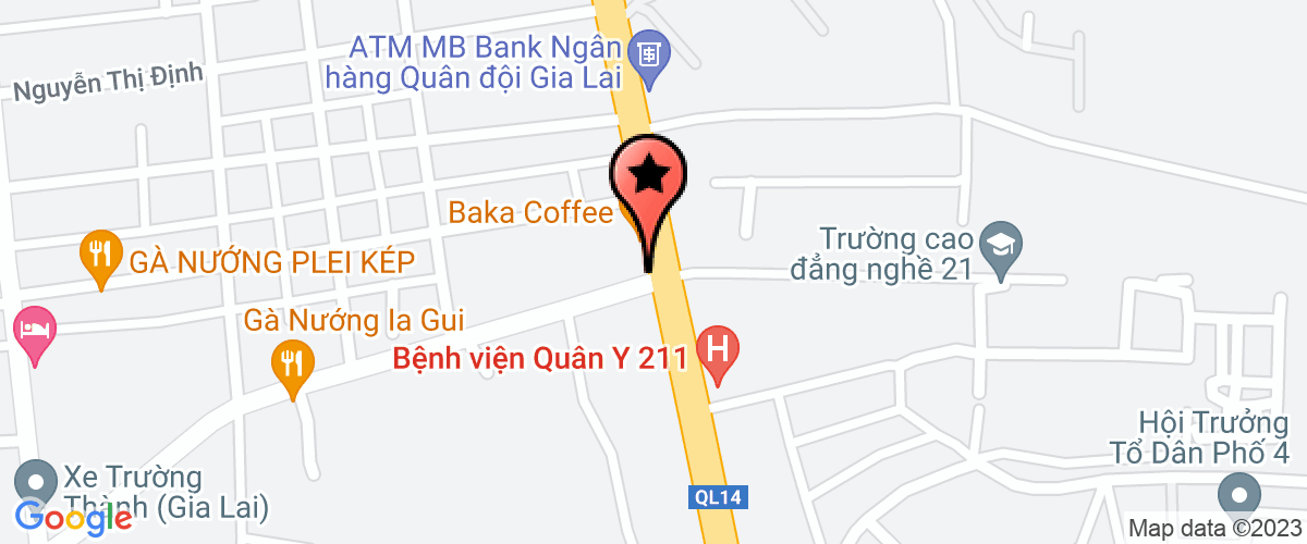 Map go to Gia Lai Advertising Service Trading Company Limited