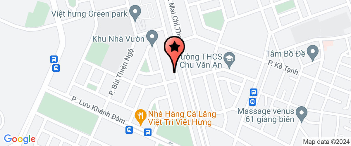 Map go to Hang Quyet Thang Apparel Production Company Limited