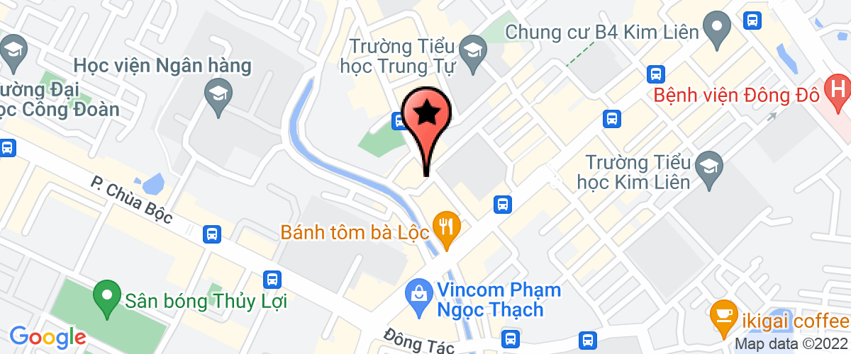 Map go to Binh Minh International Human Resources Development Joint Stock Company