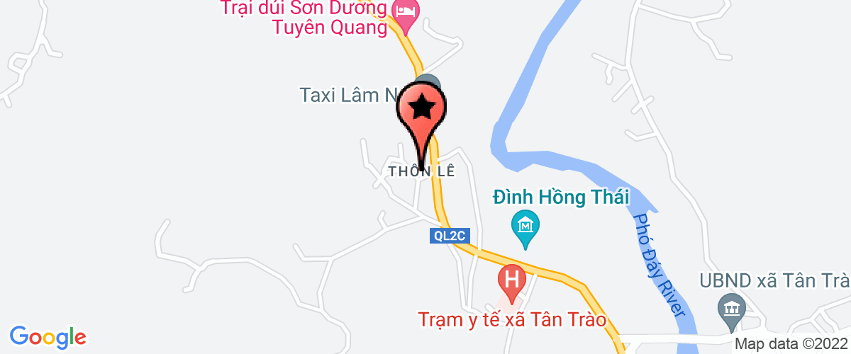 Map go to Hieu Thao Tuyen Quang Private Enterprise