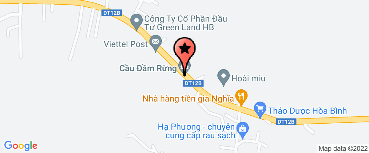 Map go to Thanh Cong Kim Boi Company Limited