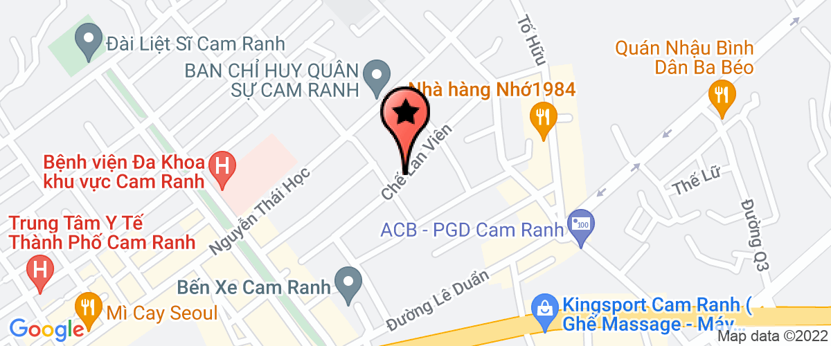 Map go to Thai Thinh - Khanh Hoa Company Limited
