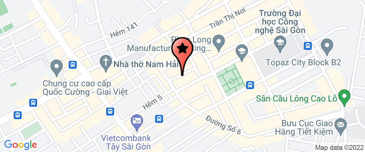 Map go to Thien Khang Technology Company Limited