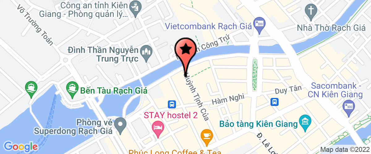 Map go to Chi Cuc Khai thac va Bao ve Nguon loi Kien Giang Seafood