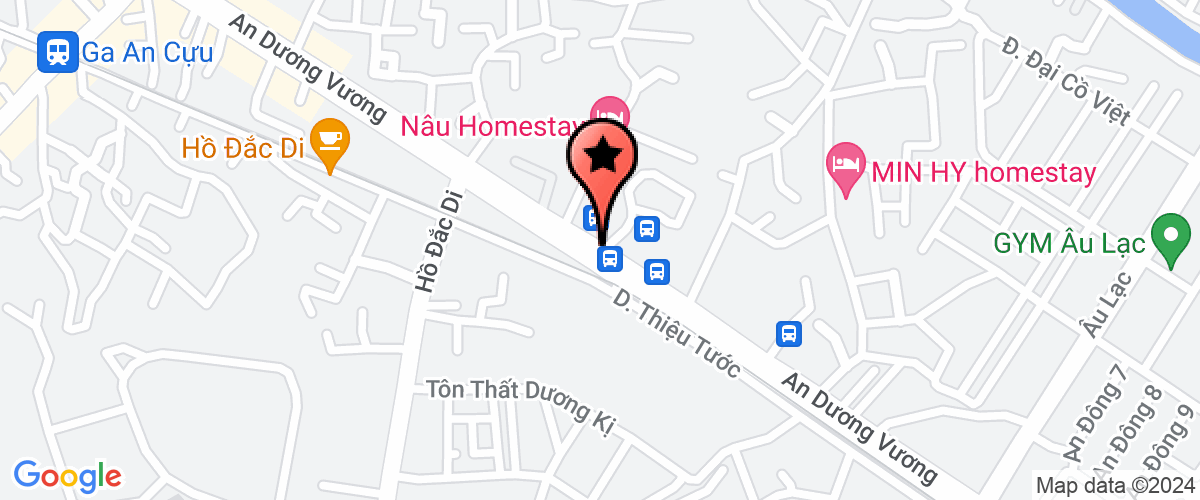 Map go to DNTN Bang Hanh