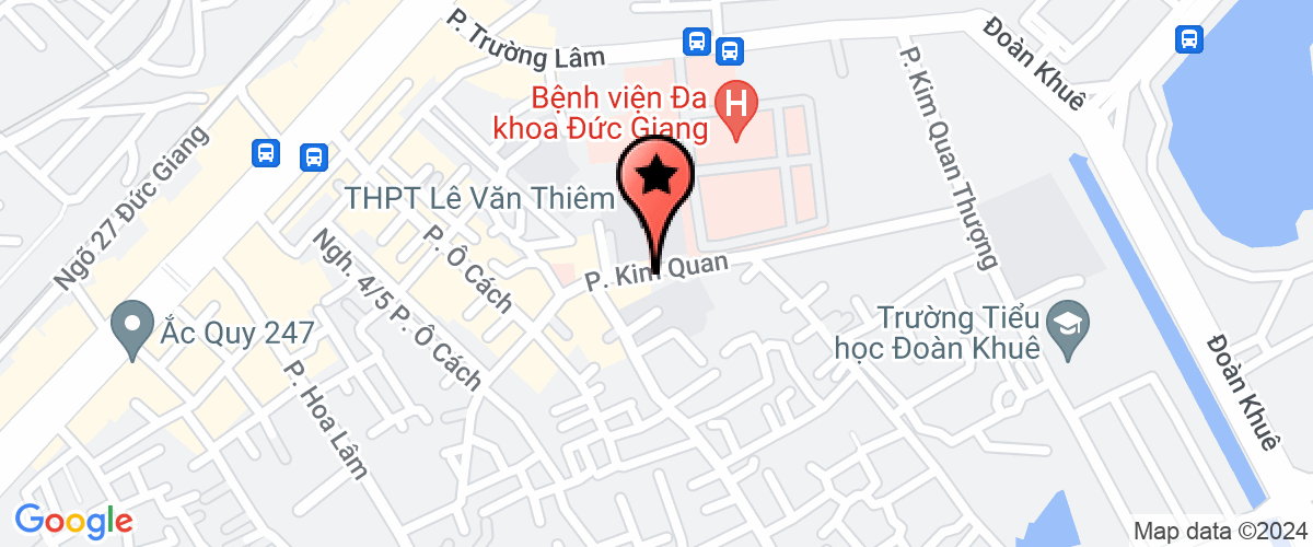 Map go to Quoc Khanh Uniform Viet Nam Company Limited