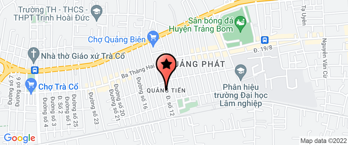 Map go to Truong Quang Tien Nursery