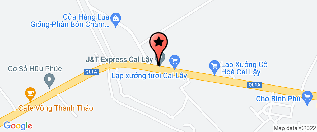 Map go to Nguyen Linh Service Trading Production Company Limited