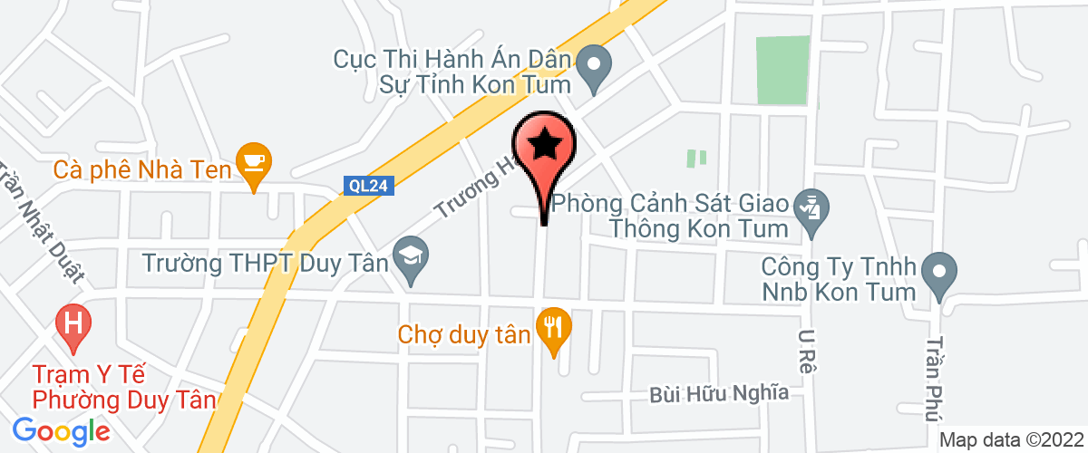 Map go to Chien Thang Kon Tum Company Limited