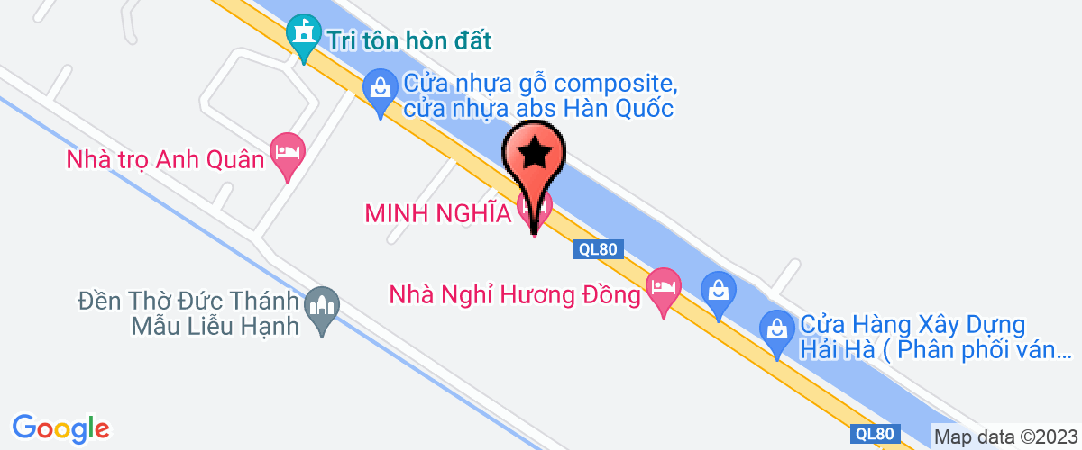 Map go to Phat Kim Long Construction Company Limited
