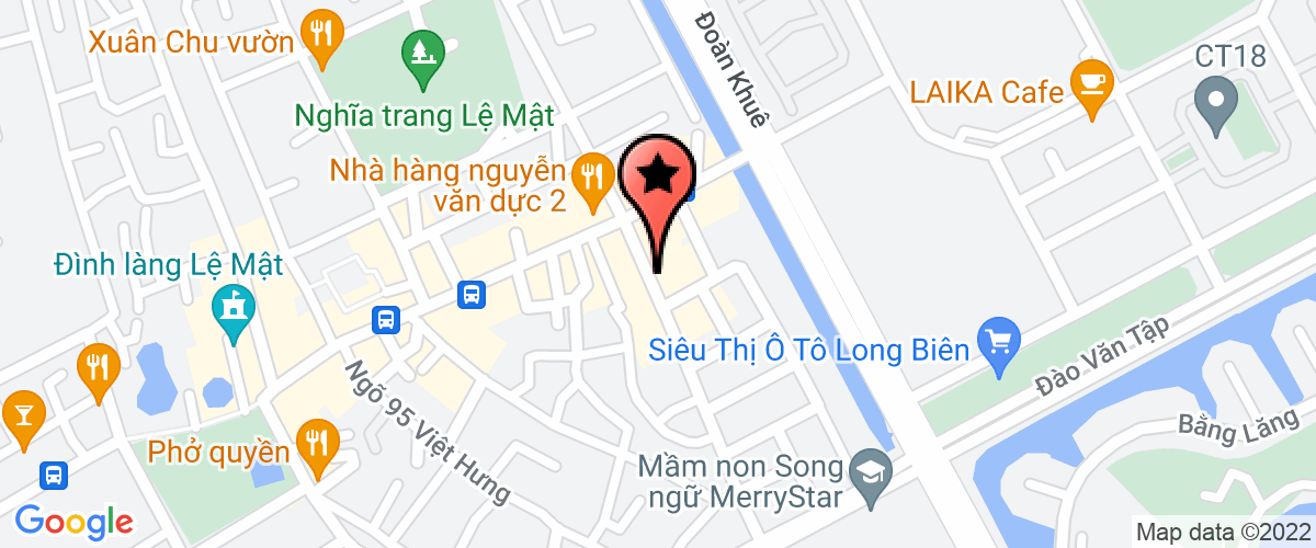 Map go to Vinh Tan Material Joint Stock Company