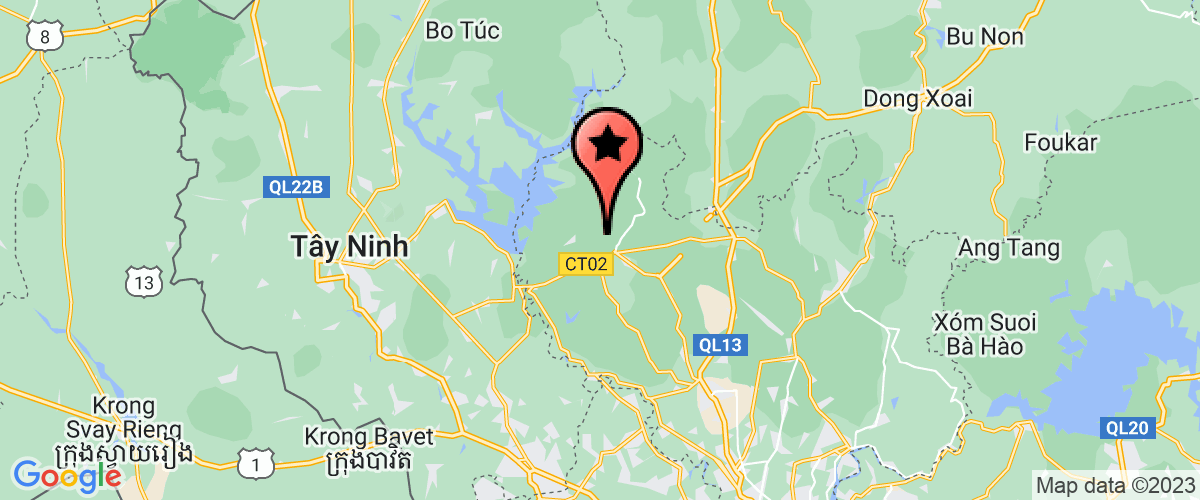 Bản đồ đến Công Ty TNHH Một Thành Viên Xây Dựng Cầu Đường Đặng Thuận Phát