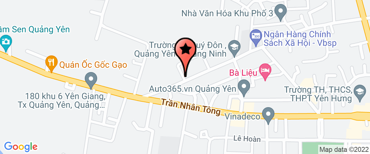 Map go to Thai Binh Service Trading MTV Limited Company