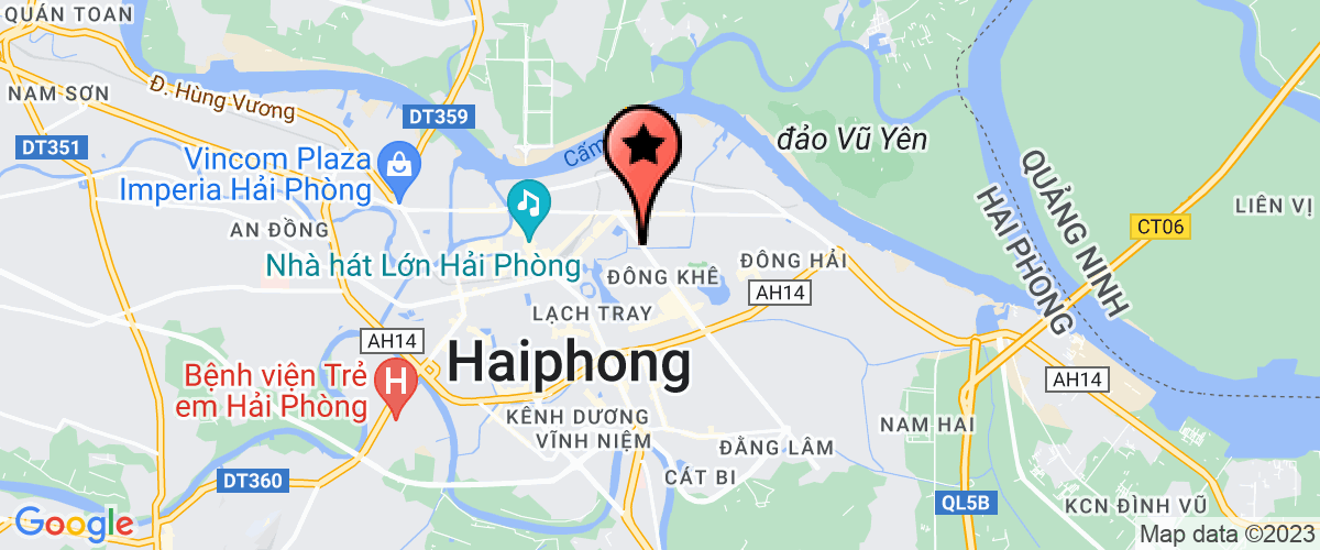 Map go to Hong Linh Trading Investment Company Limited