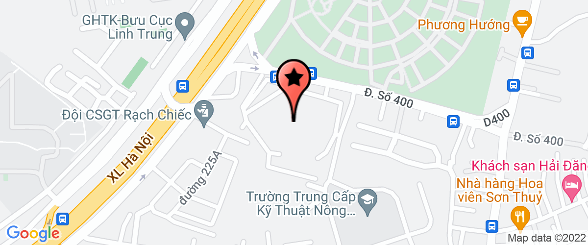 Map go to Toan Tam General Clinic Company Limited