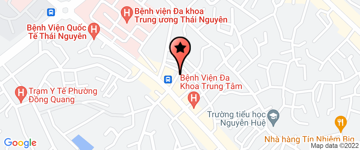 Map go to Anh Quang Trading And Construction Company Limited
