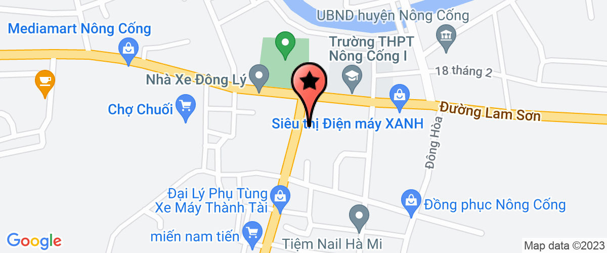 Map go to Tin Dung Nhan Dan Co So Thi Tran Nong Cong Fund