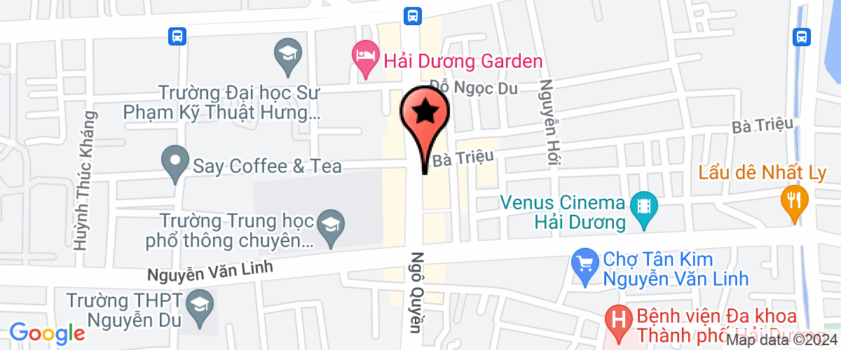 Map go to TM  Hai Duong Phat Services And Company Limited