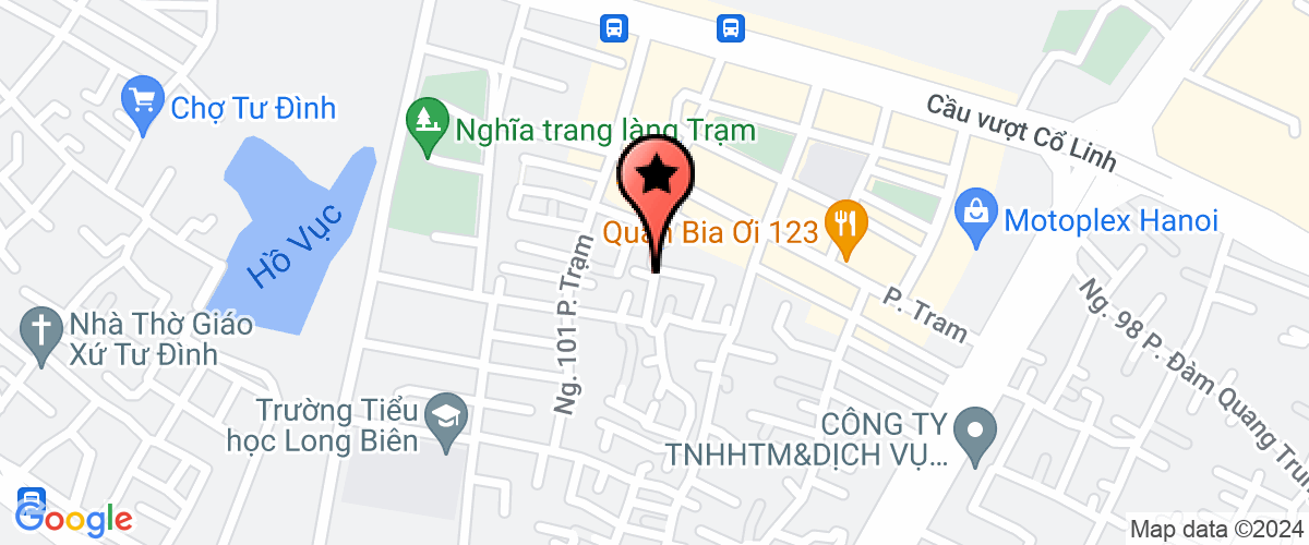 Map go to Sunway Viet Han Construction and Trading Joint Stock Company