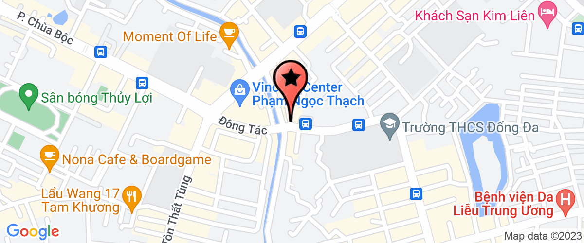 Bản đồ đến Công Ty TNHH Vé Máy Bay Trực Tuyến V-Bay Việt Nam