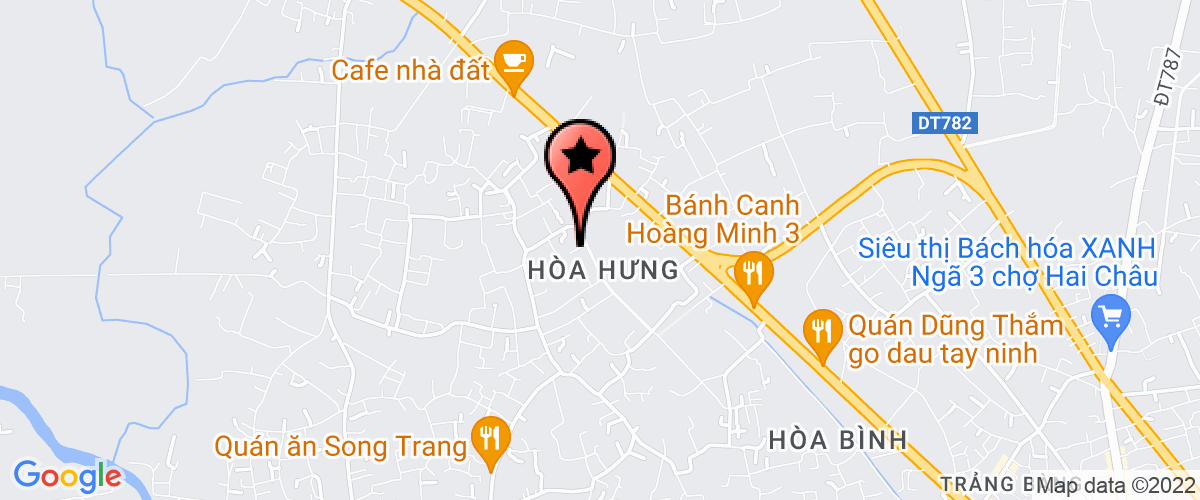 Map go to Tay Ninh Market Development Investment Company Limited