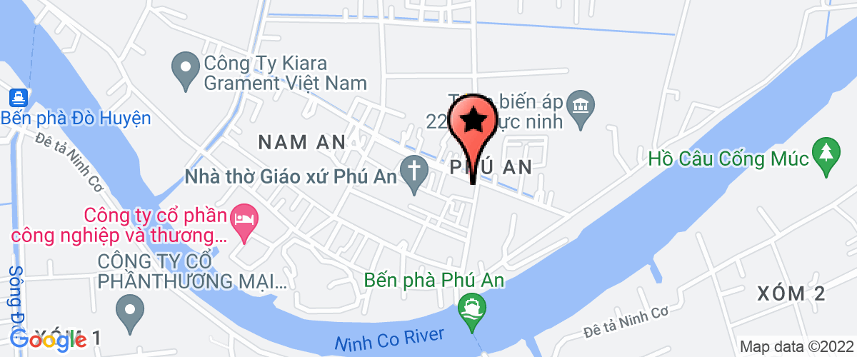 Map go to van tai Hoang Tung Company Limited