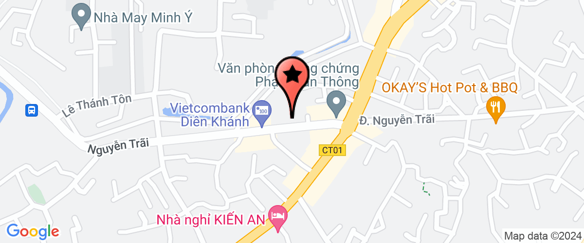 Map go to Do Gia - Viet Tien Private Enterprise