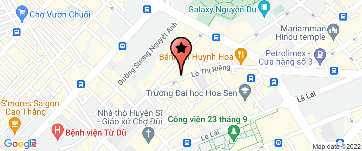 Map go to Han Hai Restaurant Company Limited