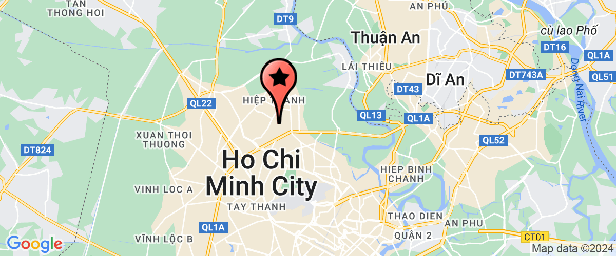 Map go to Anh Duong Thermal Equipment Company Limited