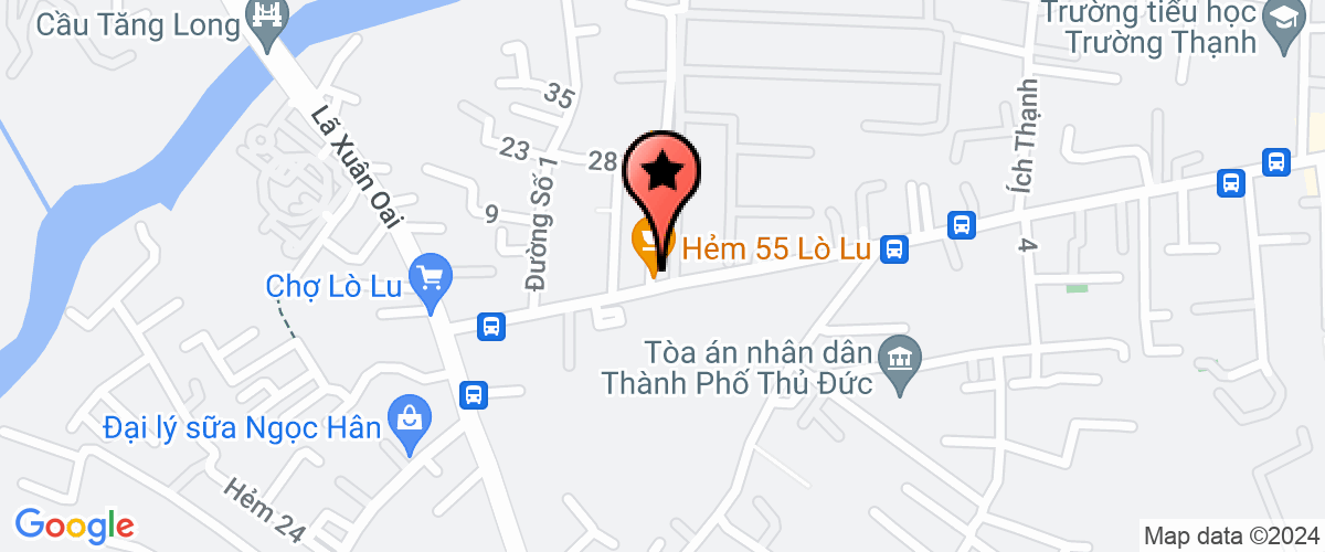 Map go to Bao Quyen Recording Company Limited
