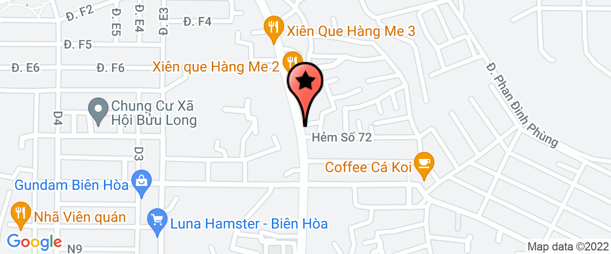 Map go to Tran Tam Foods Company Limited