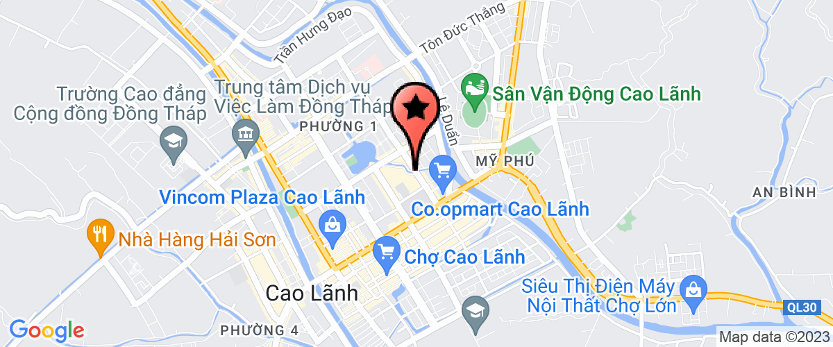 Map go to De Nhat Cultural Service Company Limited