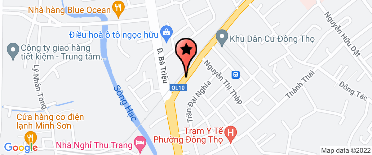 Map go to SX  Thanh Hoa Mechanical Business And Company Limited