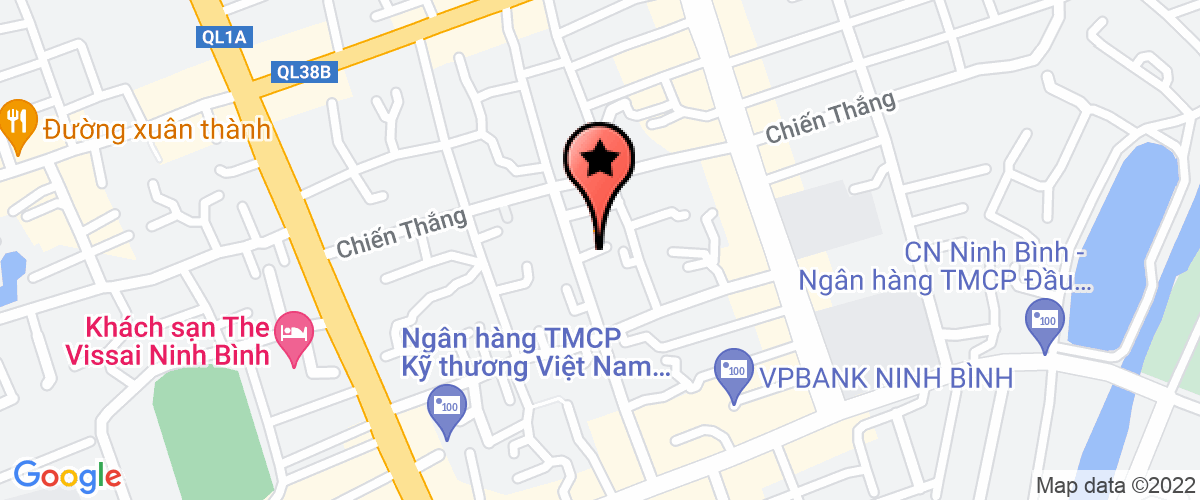 Map go to Dang Quang Ninh Binh Education Development Company Limited