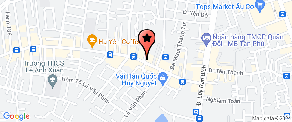 Map go to Khanh Spa Trading Service Company Limited