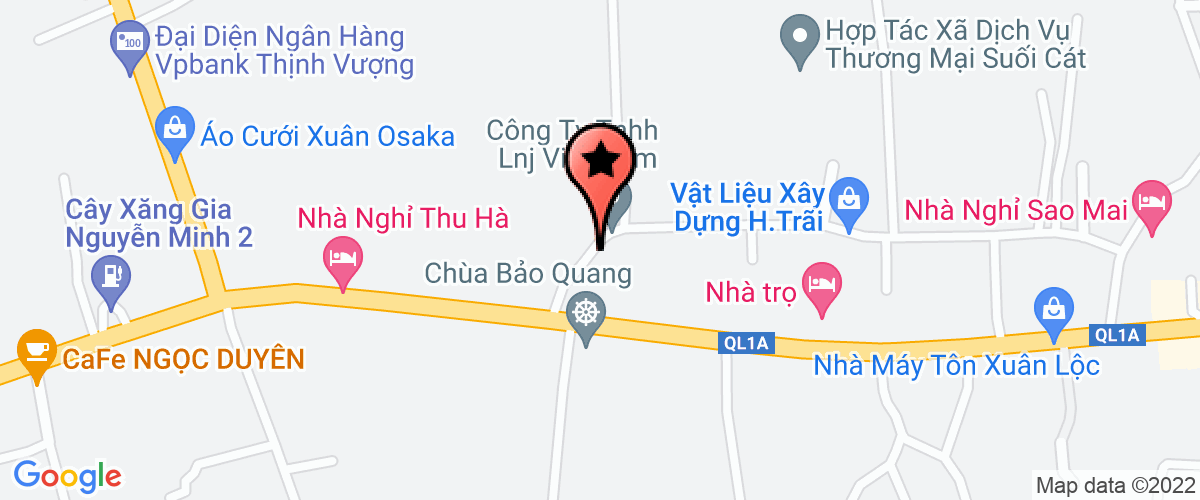 Map go to Duong Thai Duong Service Trading Company Limited
