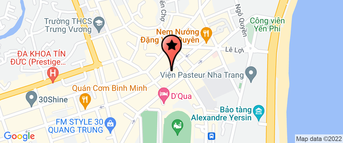 Map go to Thanh Au Private Enterprise