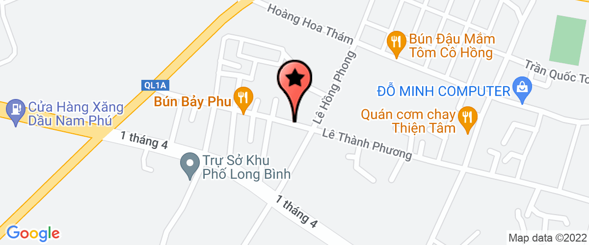 Map go to Thanh Binh Environmental Company Limited