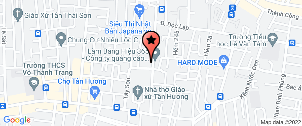 Map go to Quang Phu Embroidery Garment Printing Trading Company Limited