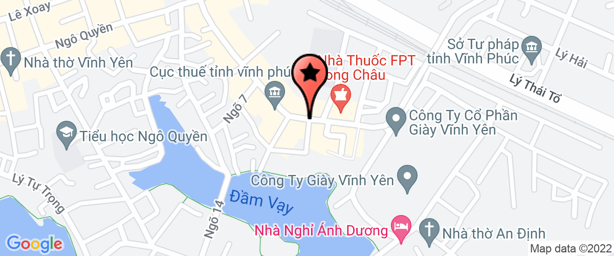 Bản đồ đến Công Ty TNHH Thiết Kế Kiến Trúc Và Xây Dựng P.l.a Việt Nam